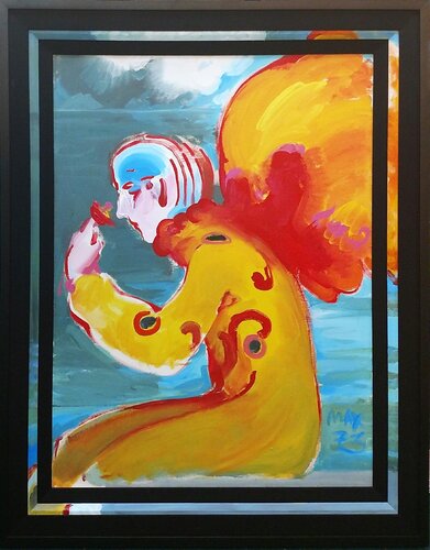 ANGEL par Peter Max, Peinture en vente sur Singulart