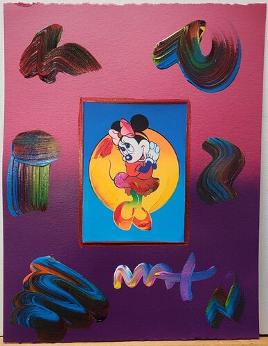 Minnie Mouse - from the Disney Series par Peter Max, Autres supports en vente sur Singulart