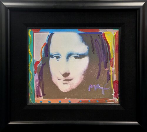 MONA LISA VER. II #23 par Peter Max, Peinture en vente sur Singulart