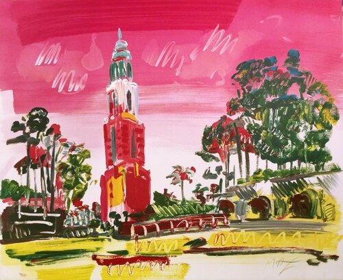 BALBOA PARK par Peter Max, Édition en vente sur Singulart