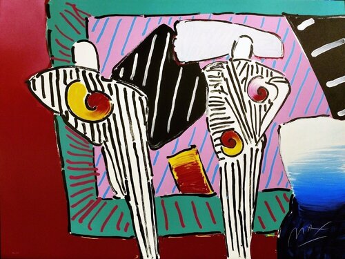 TIME LINE DEGA MAN par Peter Max, Édition en vente sur Singulart