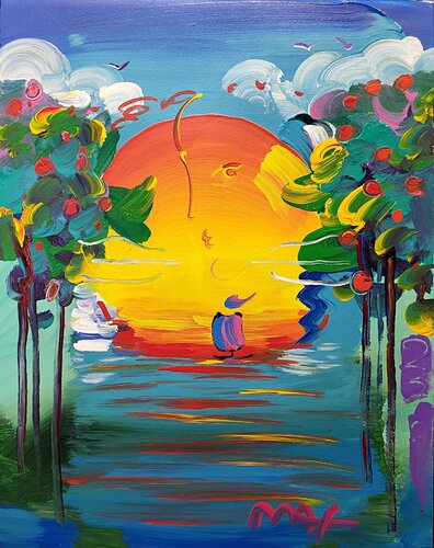 Better World di Peter Max, Opera su carta in vendita su Singulart