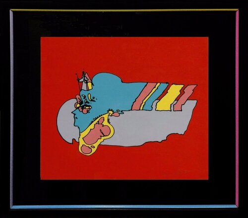 REMEMBERING THE FLIGHT par Peter Max, Édition en vente sur Singulart