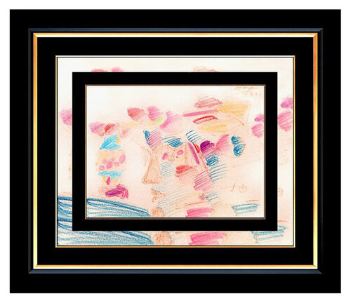 Pop Art Profile 91 par Peter Max, Œuvre sur papier en vente sur Singulart