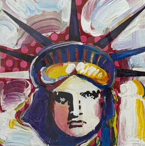 Liberty 2000 III par Peter Max, Peinture en vente sur Singulart