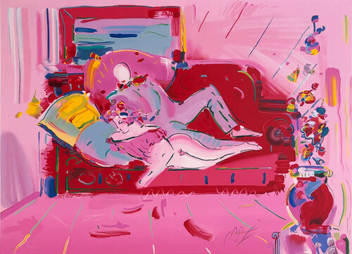 DEGA & WOMAN par Peter Max, Édition en vente sur Singulart