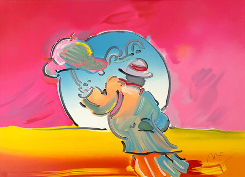 UMBRELLA MAN par Peter Max, Édition en vente sur Singulart