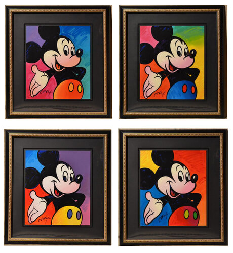 Mickey Mouse di Peter Max, Stampa in vendita su Singulart