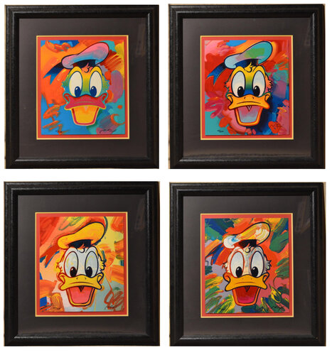 Donald Duck by Peter Max, Print for Sale on Singulart