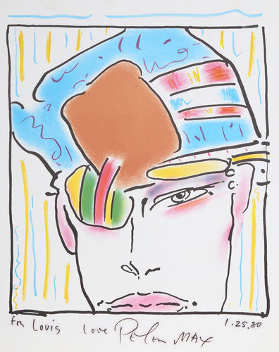 Zero's Friend di Peter Max, Stampa in vendita su Singulart