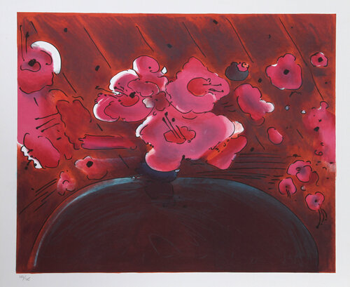 Marilyn's Flowers II di Peter Max, Stampa in vendita su Singulart