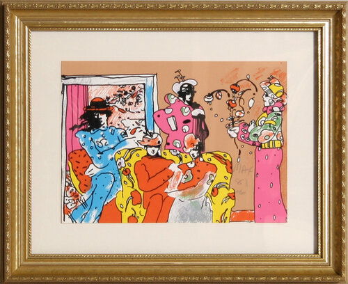 If Series: Flower Garden van Peter Max, Afdruk te koop op Singulart