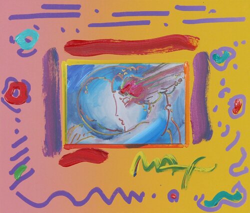 I Love the World by Peter Max, Work on Paper for Sale on Singulart