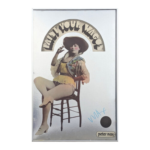 Signed Lithograph on Foil Movie Poster for Musical Western "Paint Your Wagon" di Peter Max, Stampa in vendita su Singulart