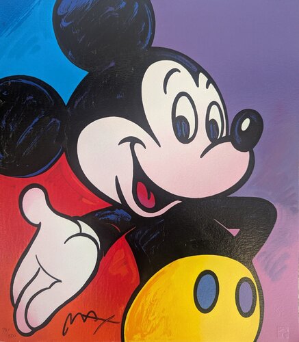 Mickey Mouse by Peter Max, Print for Sale on Singulart