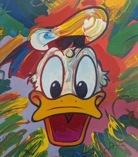 Donald Duck by Peter Max, Print for Sale on Singulart