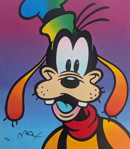 Goofy von Peter Max, Druck kaufen auf Singulart