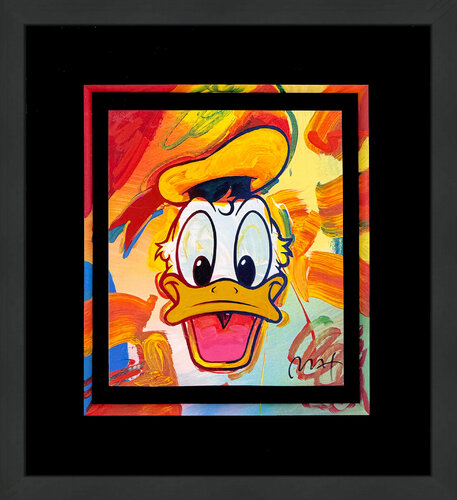 Disney: Donald Duck (custom framed hand signed serigraph) by Peter Max, Print for Sale on Singulart