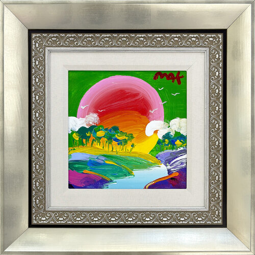 Without Borders Ver. XVI #165 (original painting on canvas) by Peter Max, Painting for Sale on Singulart