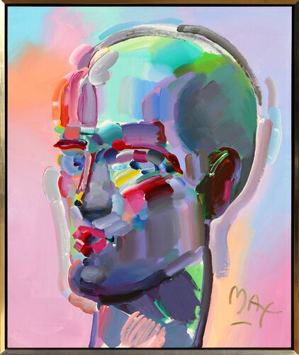 Neo Head by Peter Max, Painting for Sale on Singulart