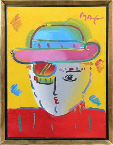 Zero Series Version 3, No. 2 by Peter Max, 회화 for Sale on Singulart
