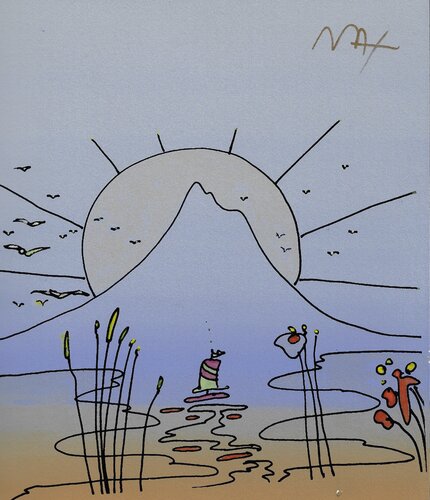 Land of Sunshine by Peter Max, Other Media for Sale on Singulart