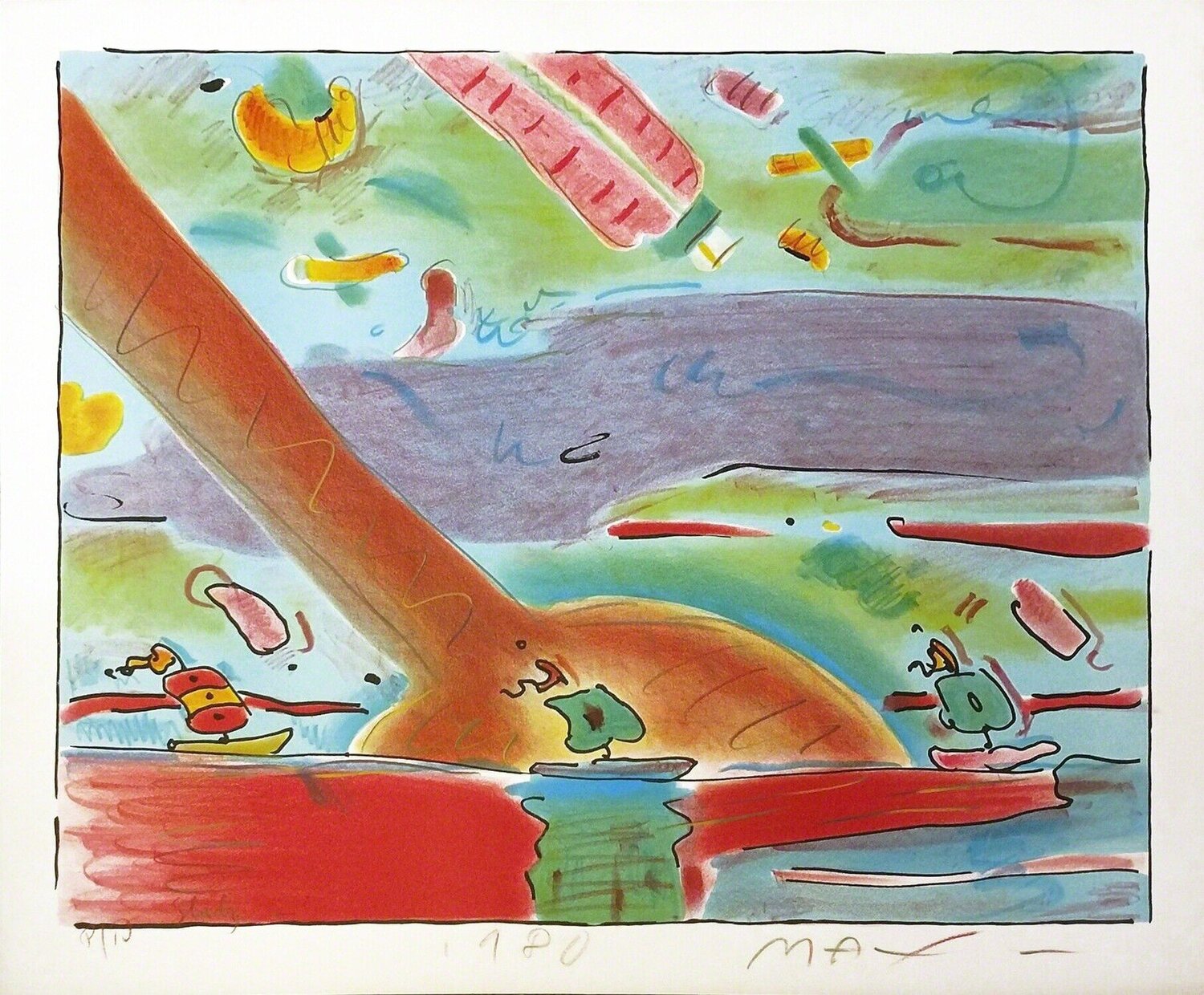 SAILBOATS Peter Max