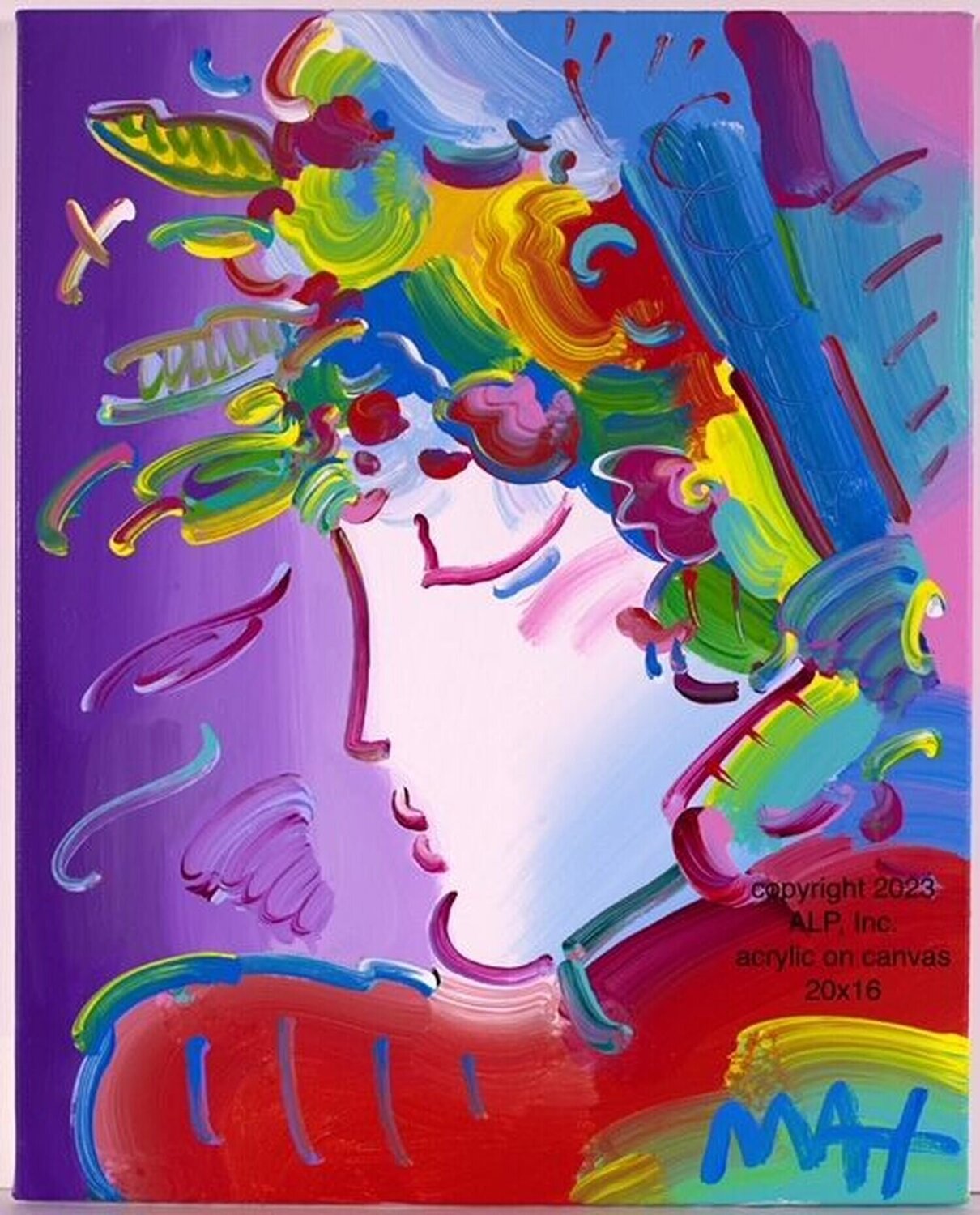 Blushing Beauty Peter Max
