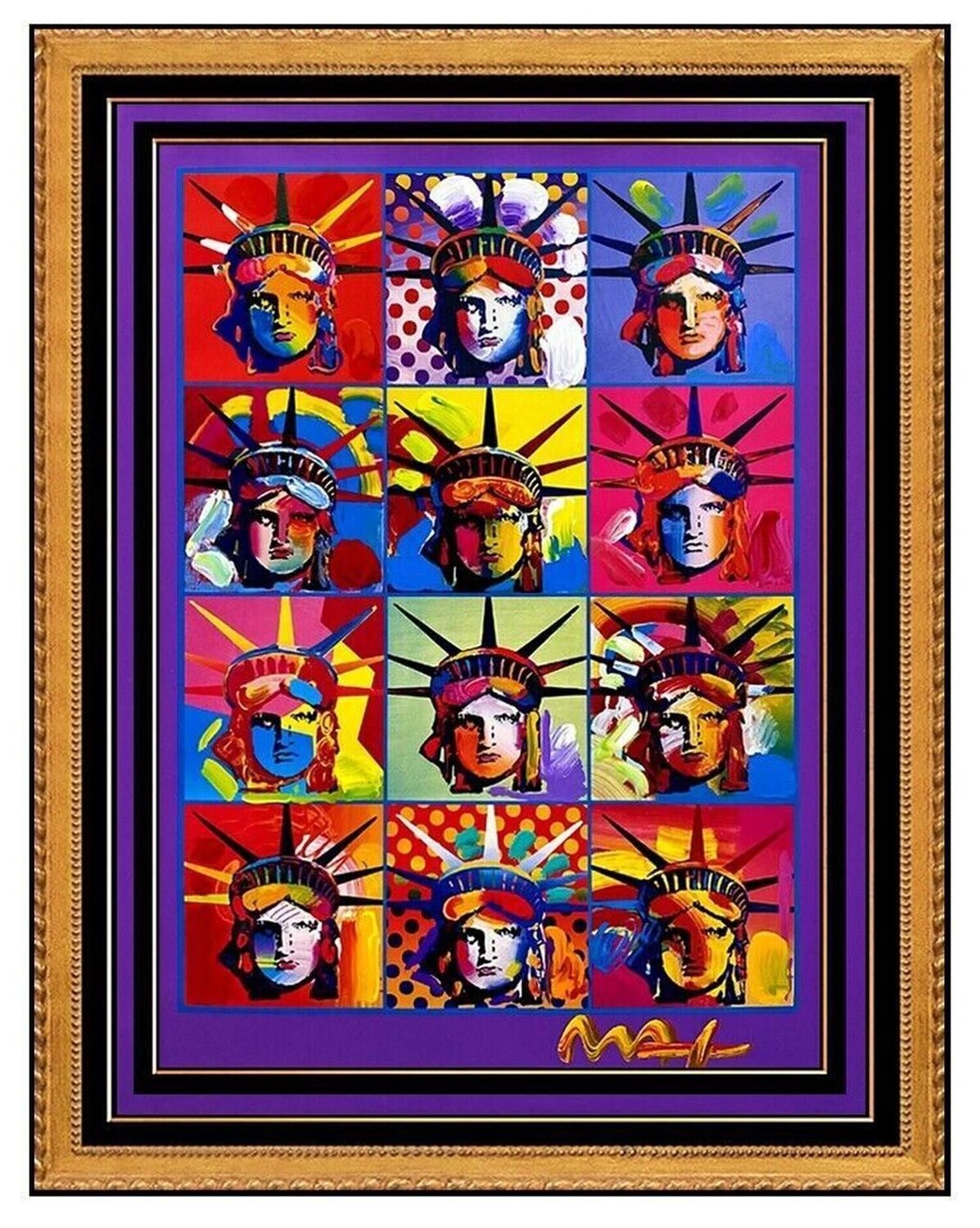 Liberty and Justice for All Peter Max