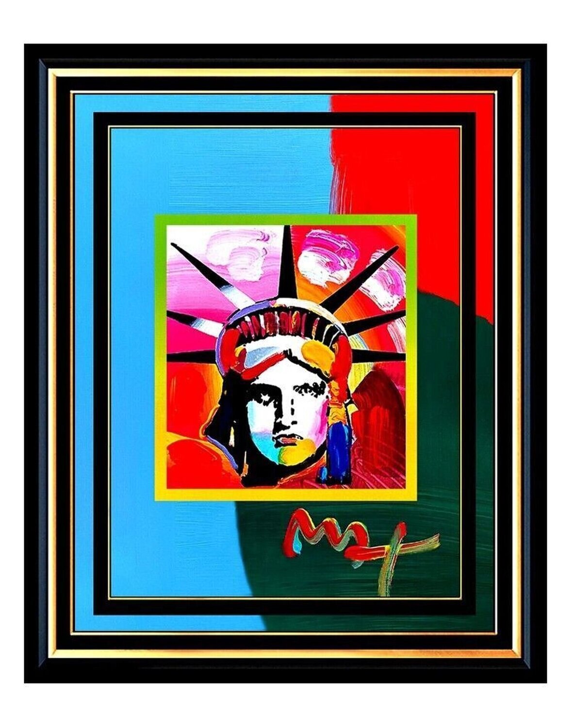 LIBERTY HEAD Peter Max