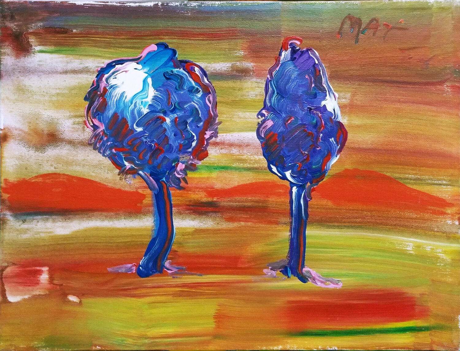 SUNSET Peter Max