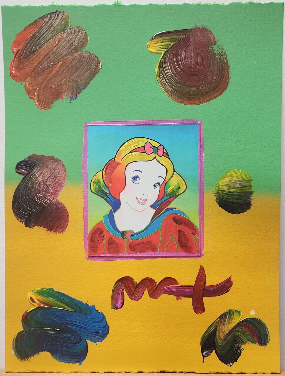 Snow White from the Disney Series Peter Max