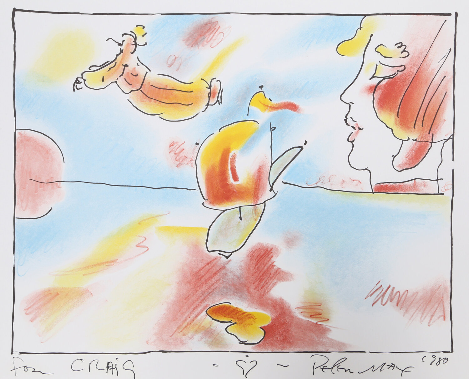 Boat Flyer Peter Max