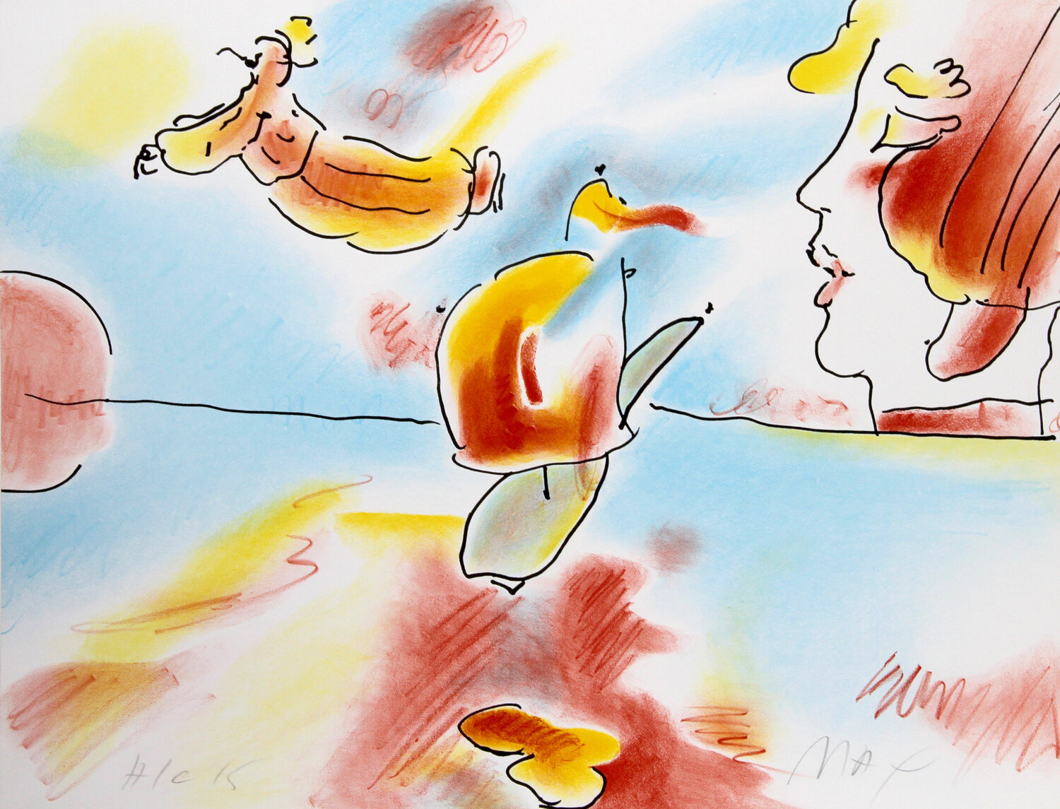 Boat Flyer Peter Max