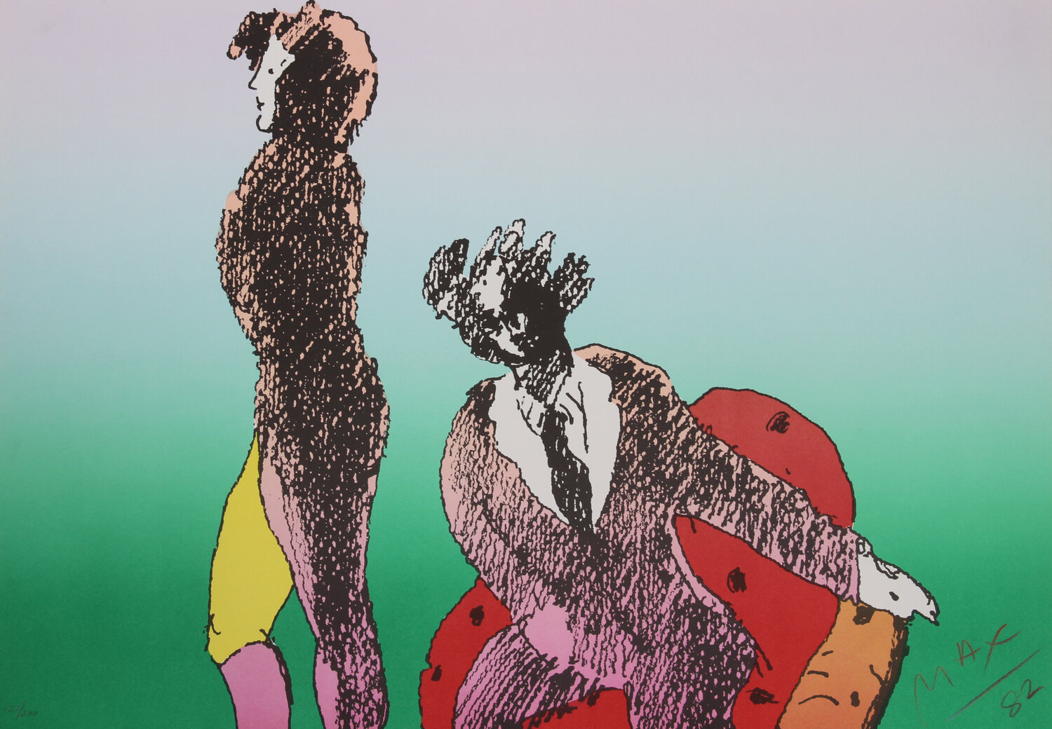 Across the Room Peter Max