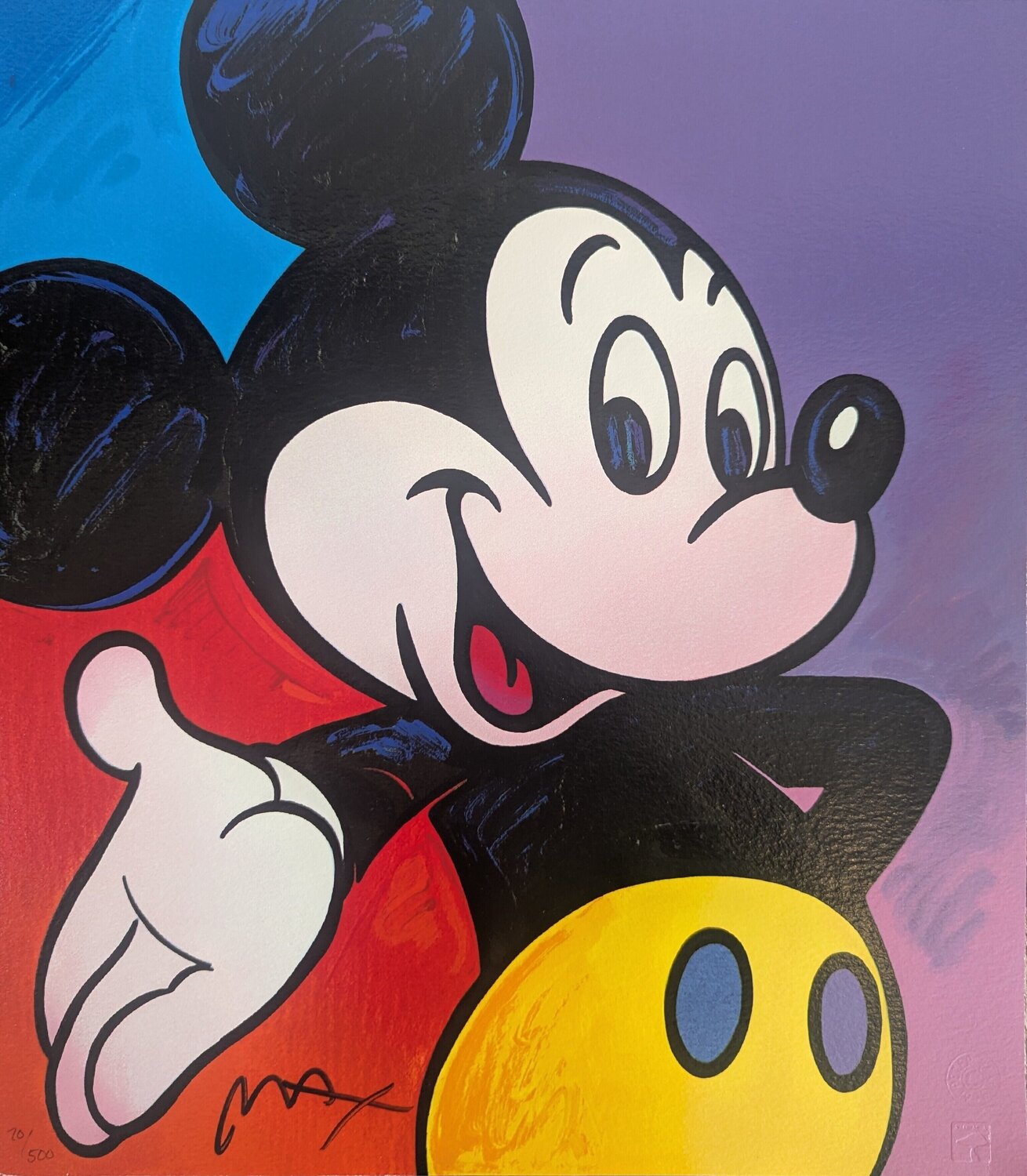 Mickey Mouse Peter Max