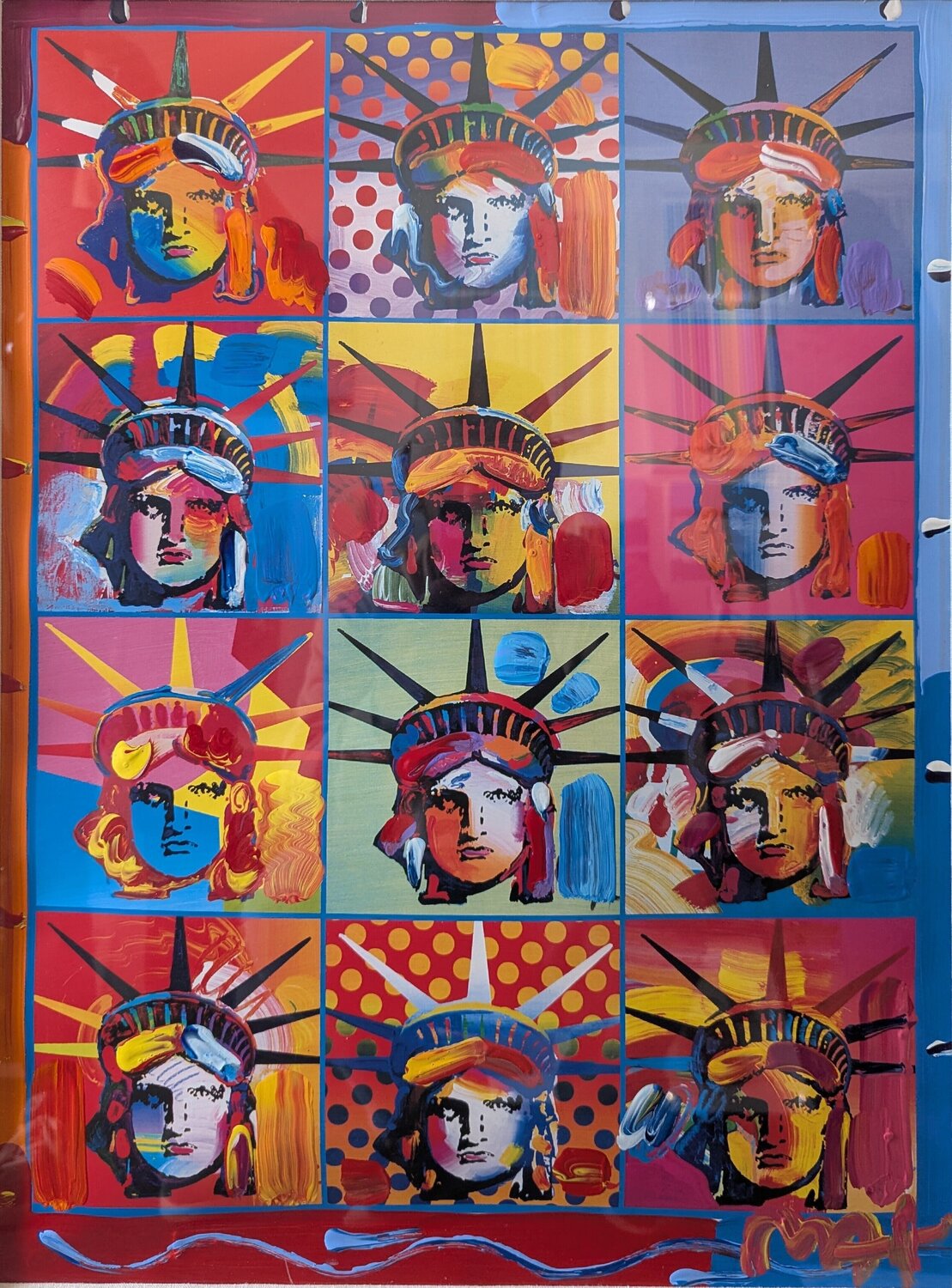 Liberty and Justice for All Peter Max