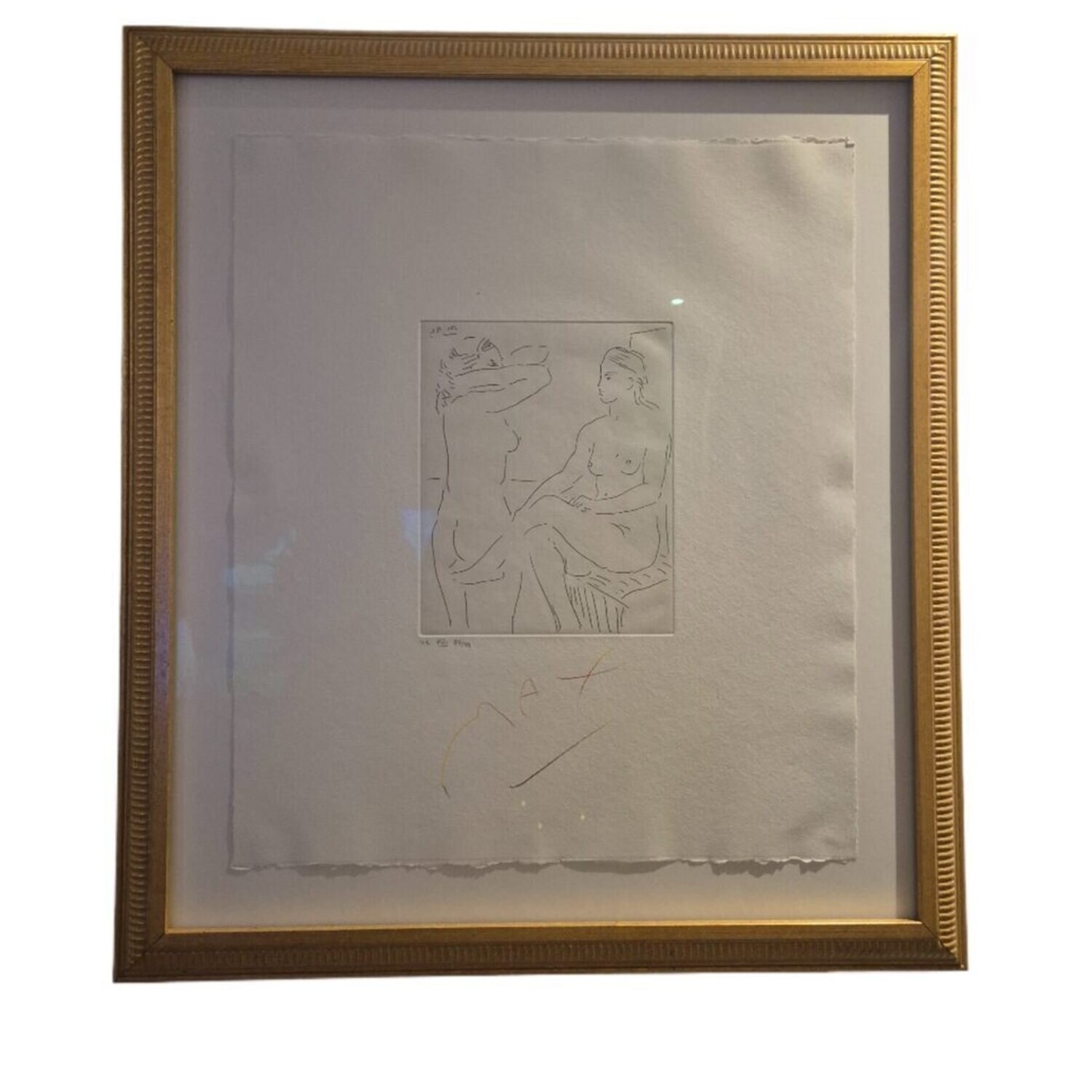 Homage to Picasso Volume 5 Etching XVII Peter Max