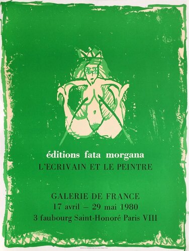 Expo 065 - Galerie de France von Pierre Alechinsky, Druck kaufen auf Singulart