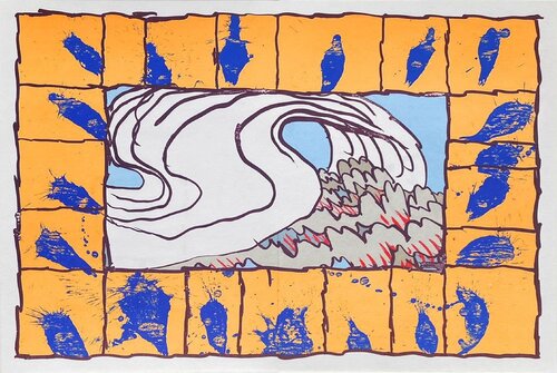 DLM247 - The Game by Pierre Alechinsky, Print for Sale on Singulart