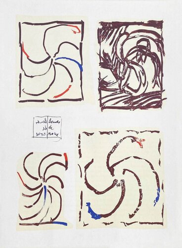 DLM247 - La Pieuvre de Pierre Alechinsky, Impresión a la venta en Singulart