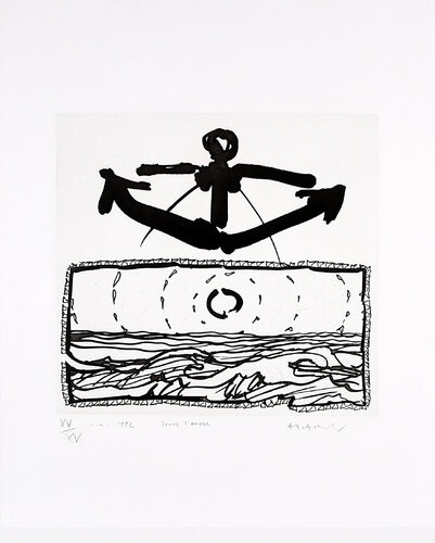 Lever L’encre van Pierre Alechinsky, Afdruk te koop op Singulart