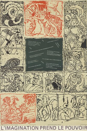 L'imagination Prend Le Pouvoir van Pierre Alechinsky, Afdruk te koop op Singulart