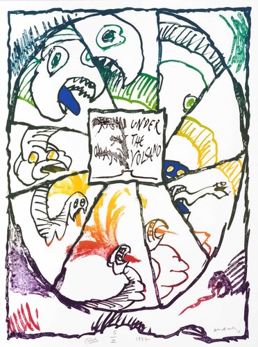 Under the Volcano van Pierre Alechinsky, Afdruk te koop op Singulart