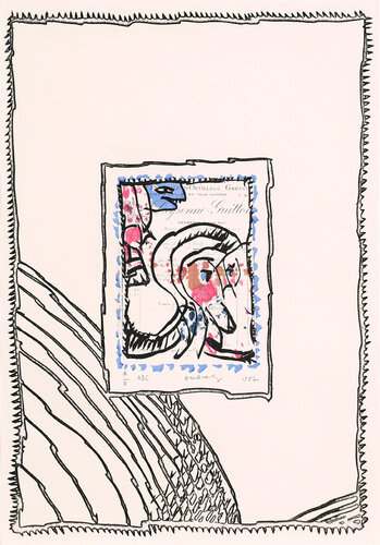 ABC de correspondence 04 van Pierre Alechinsky, Afdruk te koop op Singulart