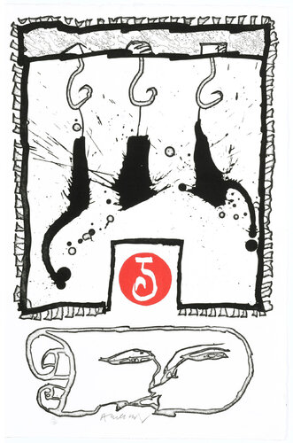 Odessa mama 07 van Pierre Alechinsky, Afdruk te koop op Singulart