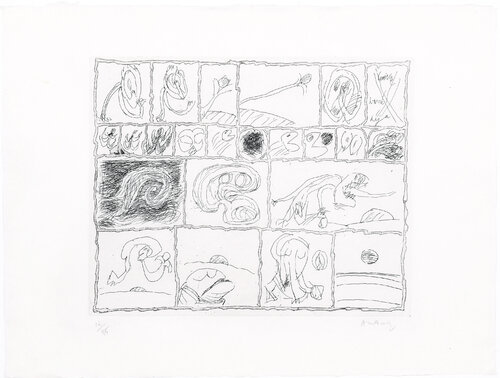 Cuivre barré déjà van Pierre Alechinsky, Afdruk te koop op Singulart