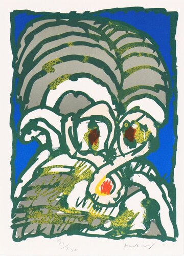 Til Louisiana 01 van Pierre Alechinsky, Afdruk te koop op Singulart