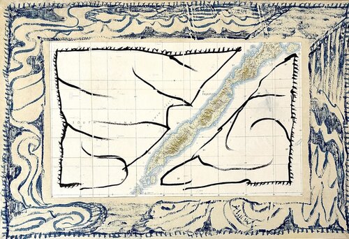 À la merci van Pierre Alechinsky, Schilderij te koop op Singulart
