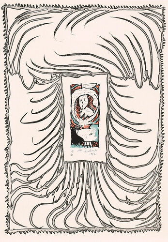 ABC de correspondence 05 van Pierre Alechinsky, Afdruk te koop op Singulart